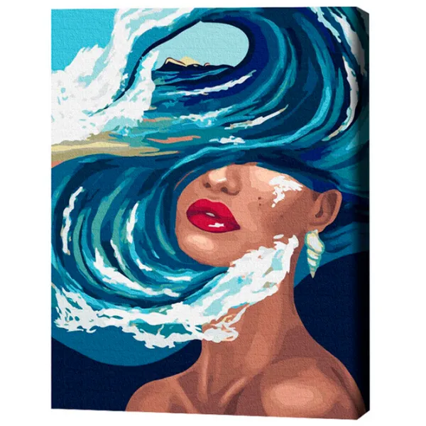Картина по номерам BrushMe Океан мыслей 50 x 40 см/ Вертикальная photo 3