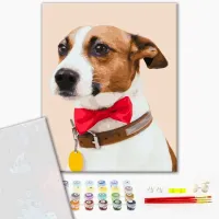 Картина по номерам BrushMe Собачка чемпион 50 x 40 см/ Вертикальная photo 2