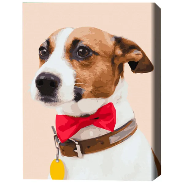 Картина по номерам BrushMe Собачка чемпион 50 x 40 см/ Вертикальная photo 3 Картина по номерам BrushMe Собачка чемпион 50 x 40 см/ Вертикальная photo 3