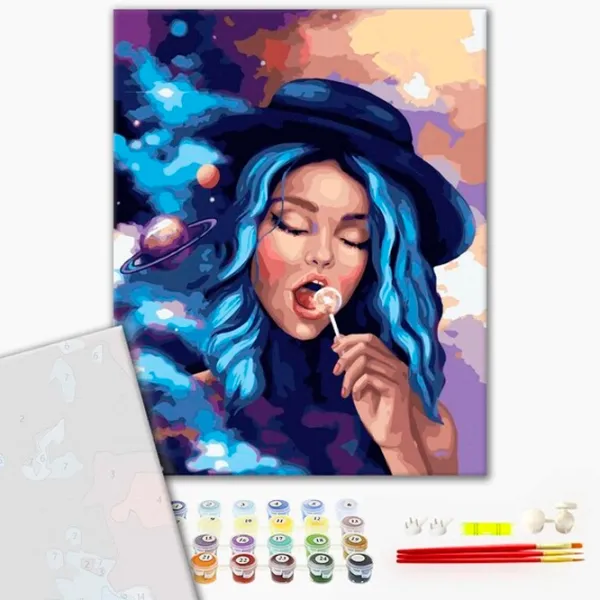 Картина по номерам BrushMe Вкус вселенной 50 x 40 см/ Вертикальная photo 2 Картина по номерам BrushMe Вкус вселенной 50 x 40 см/ Вертикальная photo 2