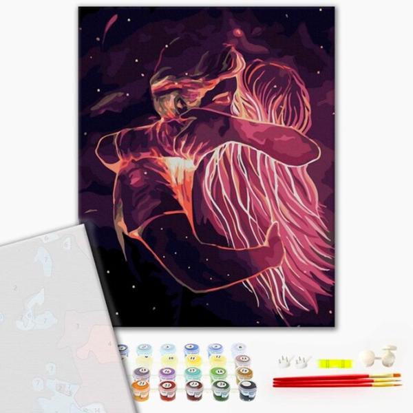 Картина по номерам BrushMe Космические объятия 50 x 40 см/ Вертикальная photo 2 Картина по номерам BrushMe Космические объятия 50 x 40 см/ Вертикальная photo 2