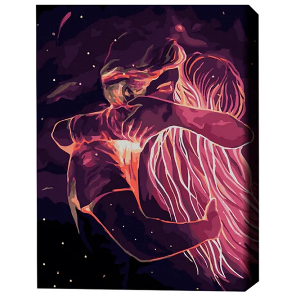 Картина по номерам BrushMe Космические объятия 50 x 40 см/ Вертикальная photo 3 Картина по номерам BrushMe Космические объятия 50 x 40 см/ Вертикальная photo 3
