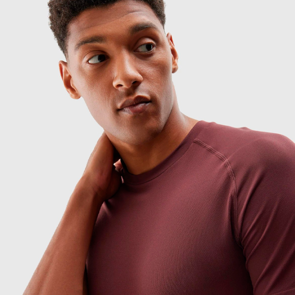 Tricou pentru bărbați 4F 4FAW23TFTSM435-61S 100% poliamidă/ Red photo 3