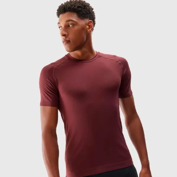 Tricou pentru bărbați 4F 4FAW23TFTSM435-61S 100% poliamidă/ Red photo 2