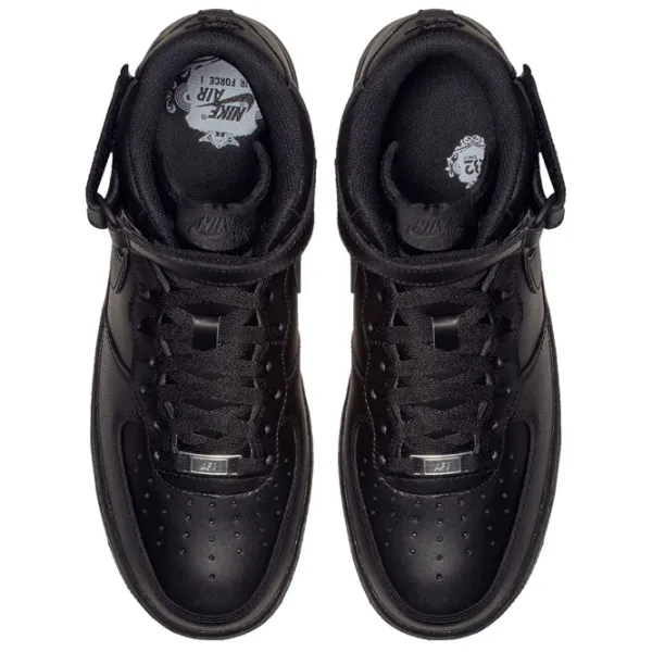 Ghete pentru bărbați Nike Air Force 1 Mid '07 43 / Black photo 4