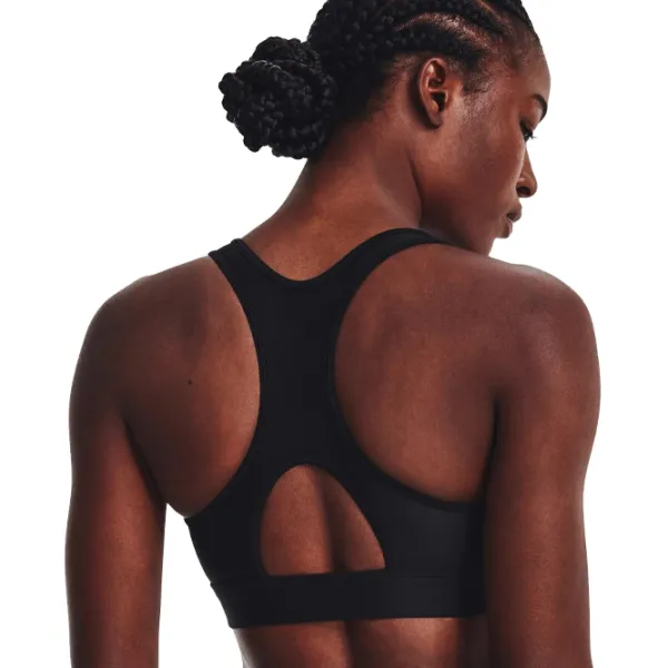 Топ для женщин Under Armour UA HG Armour Mid Padless Черный photo 4 Топ для женщин Under Armour UA HG Armour Mid Padless Черный photo 4