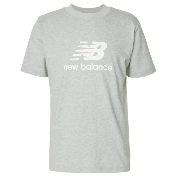 Tricou pentru bărbați New Balance Essentials Stacked Logo 100% bumbac/ Gray photo 7 Tricou pentru bărbați New Balance Essentials Stacked Logo 100% bumbac/ Gray photo 7