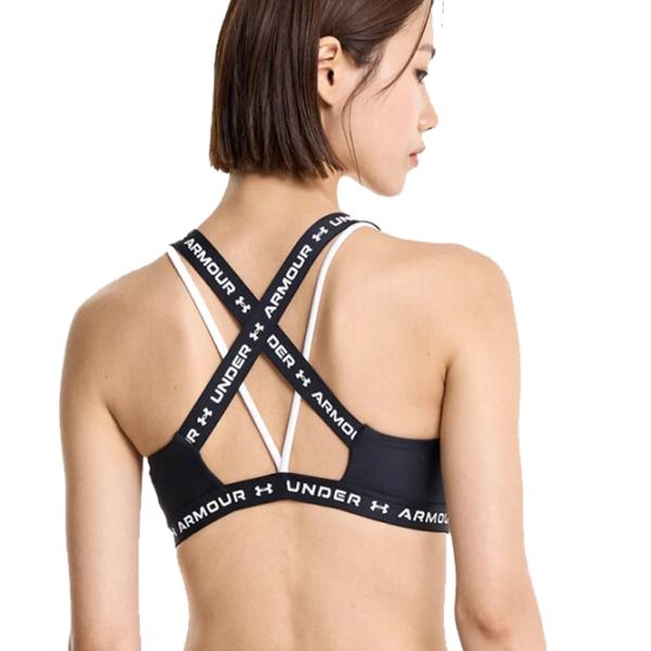 Топ для женщин Under Armour Crossback Low-BLK Черный photo 2 Топ для женщин Under Armour Crossback Low-BLK Черный photo 2