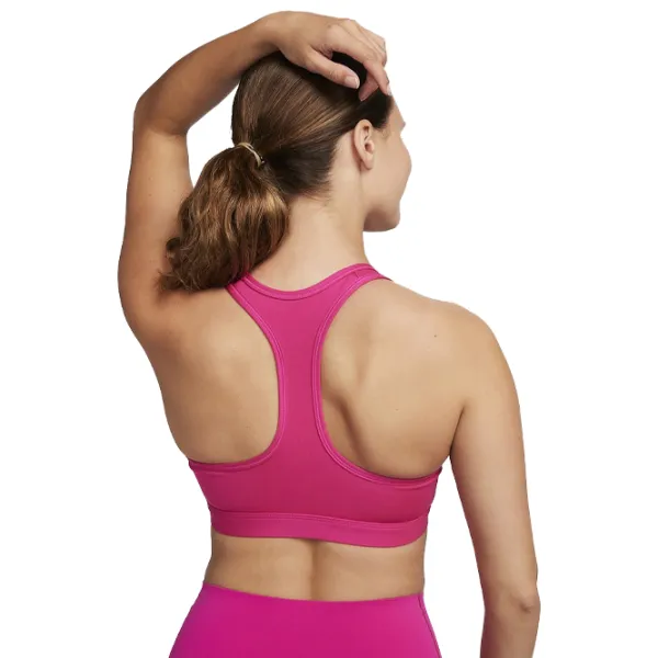 Bustieră pentru femei Nike W Nk Swsh Med Spt Bra Pink photo 4