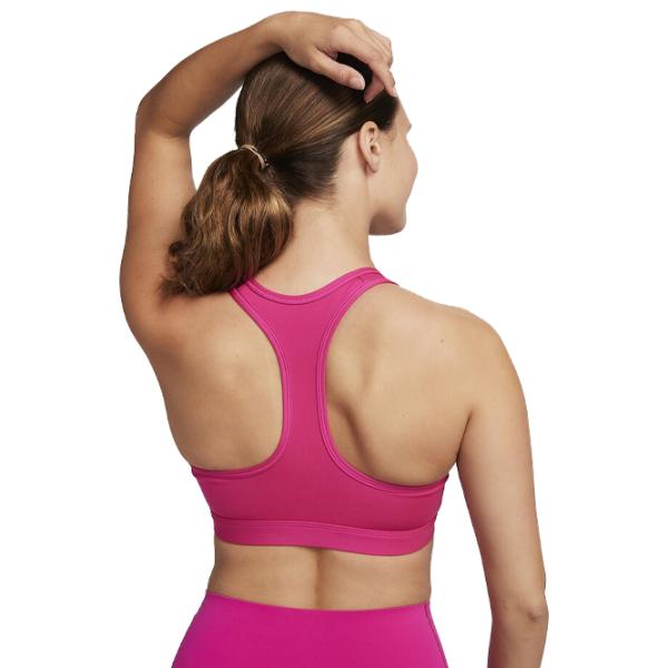 Bustieră pentru femei Nike W Nk Swsh Med Spt Bra Pink photo 4