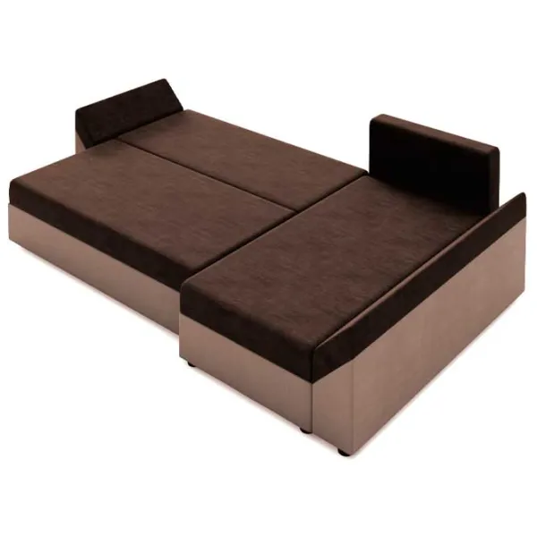 Canapea de colț Space Meble Dante L (5627250) Microfibră/ Dark Brown photo 2 Canapea de colț Space Meble Dante L (5627250) Microfibră/ Dark Brown photo 2