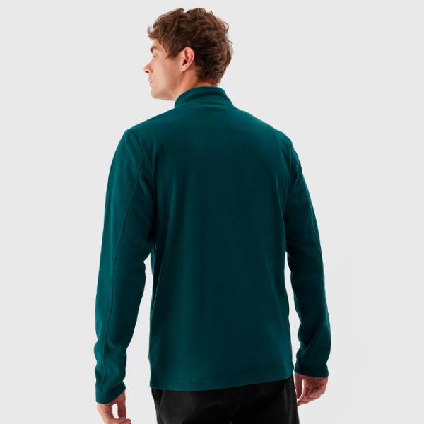 Hanorac pentru bărbați 4F 4FAW23TFLEM120 Drept/ Turquoise photo 4