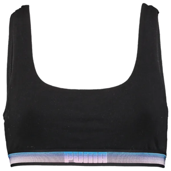 Sutien pentru femei Puma Luminous Scoop Neck L/ Black/ Top-bra photo 2
