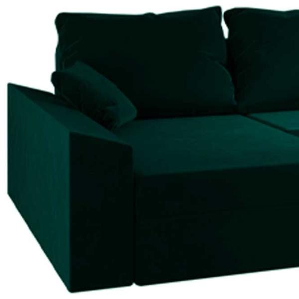 Canapea Space Meble Paul U Itaka 10 (5596876) Catifea/ Dark Green photo 5