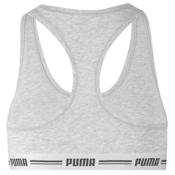Топ для женщин Puma Racer Back Top 1Hang Серый photo 2