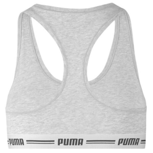 Топ для женщин Puma Racer Back Top 1Hang Серый photo 2