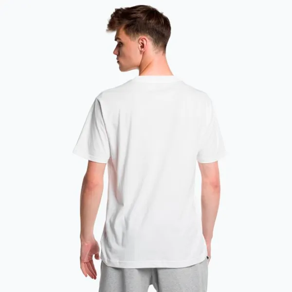 Tricou pentru bărbați New Balance Shirt Essentials Stacked Logo 100% bumbac/ White photo 3