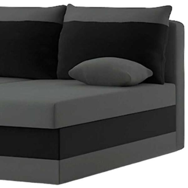 Canapea de colț Magnifico Deli Foam Right Mikro 27/ 15 (5702256) Velur/ Gray photo 3