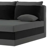 Canapea de colț Magnifico Deli Foam Right Mikro 27/ 15 (5702256) Velur/ Gray photo 3