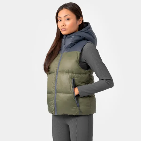 Scurtă pentru femei 4F H4Z22-KUDP004 M/ Green photo 3 Scurtă pentru femei 4F H4Z22-KUDP004 M/ Green photo 3