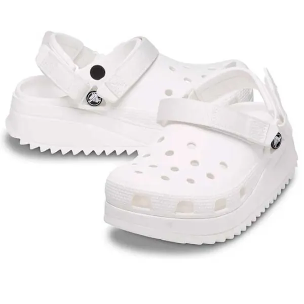 Saboți pentru femei Crocs Hiker Clog 37 - 38/ White photo 2