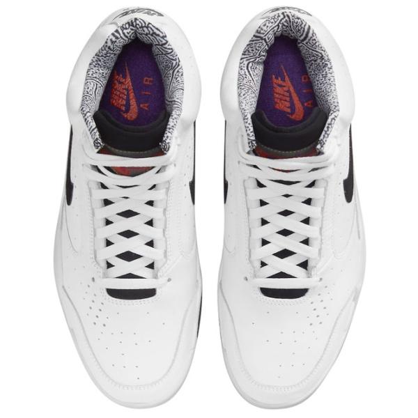 Ghete pentru bărbați Nike Air Flight Lite Mid 40 / White photo 4