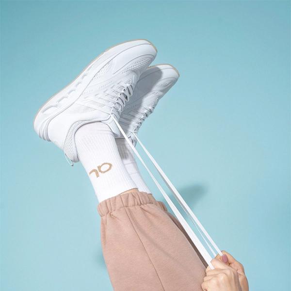 Adidași pentru femei 4F GECKO x ANNA LEWANDOWSKA Primăvară/ White photo 11