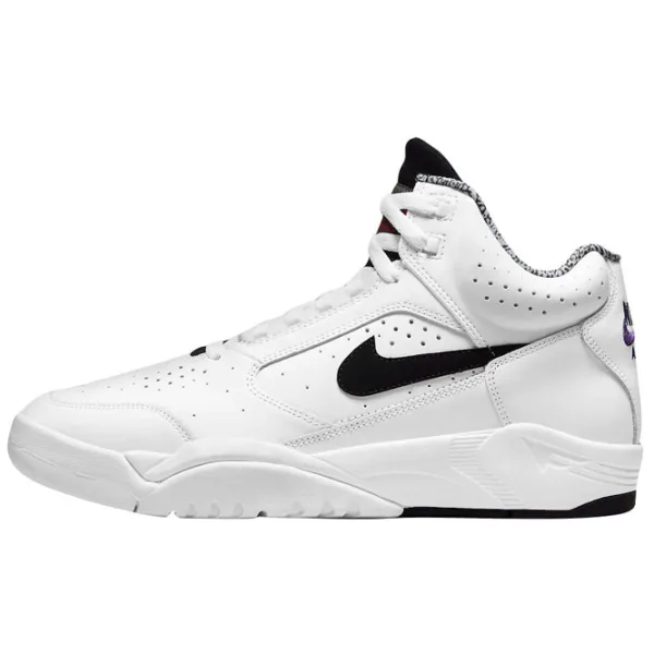 Ghete pentru bărbați Nike Air Flight Lite Mid 45 / White photo 2