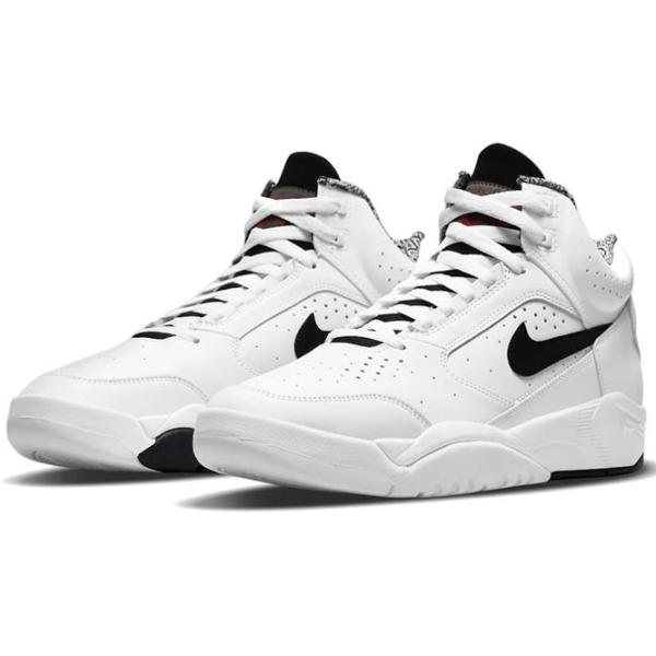 Ghete pentru bărbați Nike Air Flight Lite Mid 45 / White photo 4