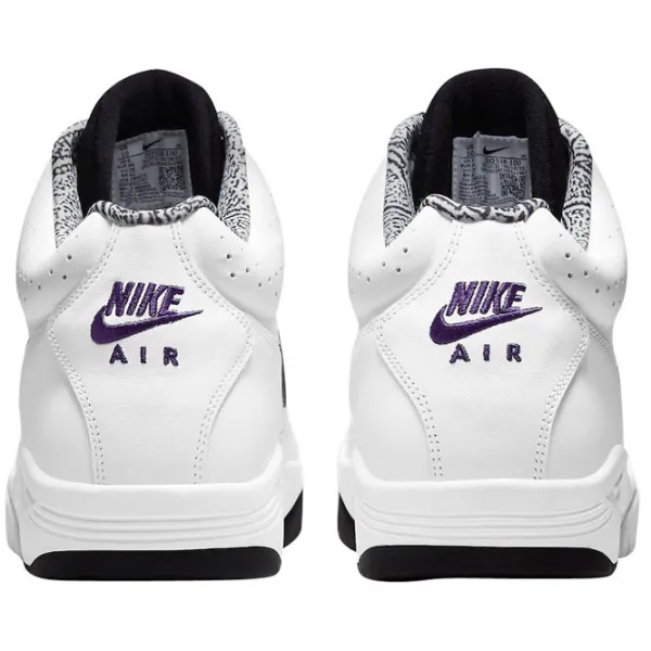 Ghete pentru bărbați Nike Air Flight Lite Mid 45 / White photo 6