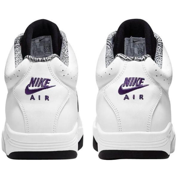 Ghete pentru bărbați Nike Air Flight Lite Mid 45 / White photo 6