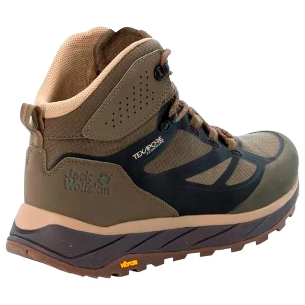 Botine pentru bărbați Jack Wolfskin Terraventure Texapore Mid M 42/ Brown photo 2