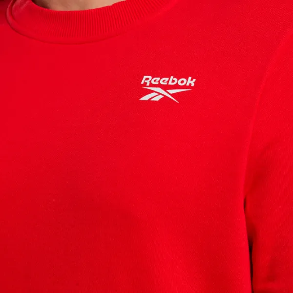 Hanorac pentru bărbați Reebok RI FT Left Chest Cr Drept/ Red photo 4 Hanorac pentru bărbați Reebok RI FT Left Chest Cr Drept/ Red photo 4