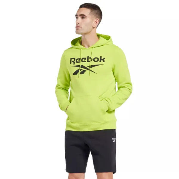 Толстовка для мужчин Reebok RI FLC Big Logo Ho Прямой/ Зелёный photo 2