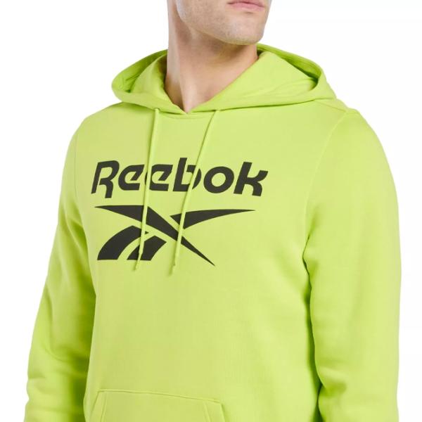 Толстовка для мужчин Reebok RI FLC Big Logo Ho Прямой/ Зелёный photo 5