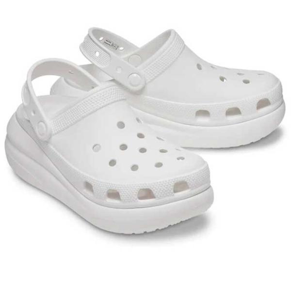 Saboți pentru femei Crocs Crush Clog 36 - 37/ White photo 2