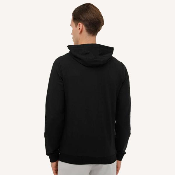 Hanorac pentru bărbați Lumberjack 3W M-SN05 BASIC FZ HOD 3PR Drept/ Black photo 2