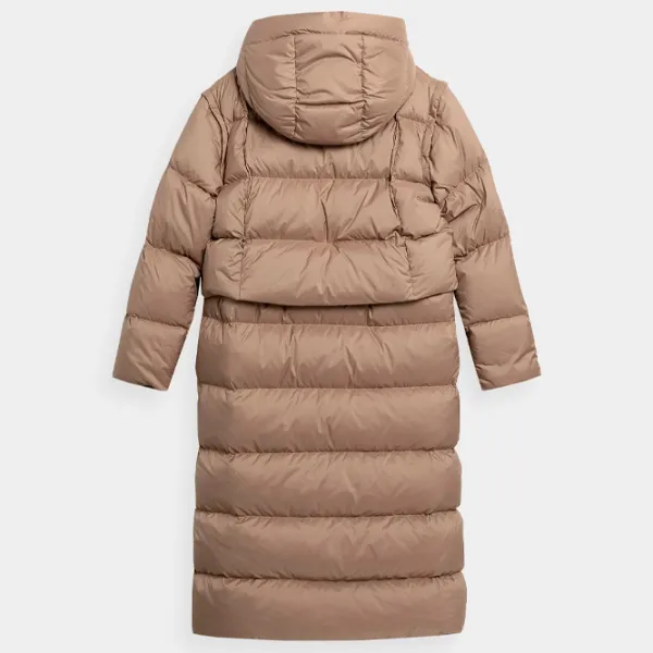 Scurtă pentru femei 4F 4FAW22TDJAF066 S/ Beige photo 2