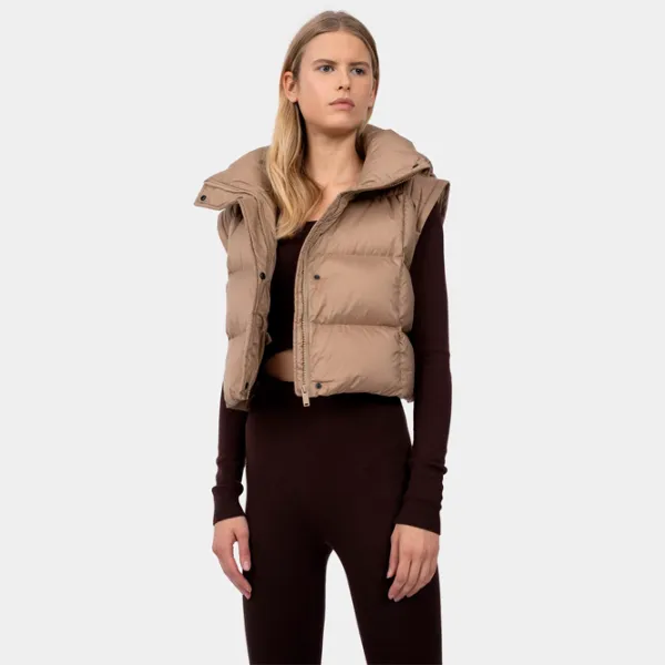 Scurtă pentru femei 4F 4FAW22TDJAF066 S/ Beige photo 4