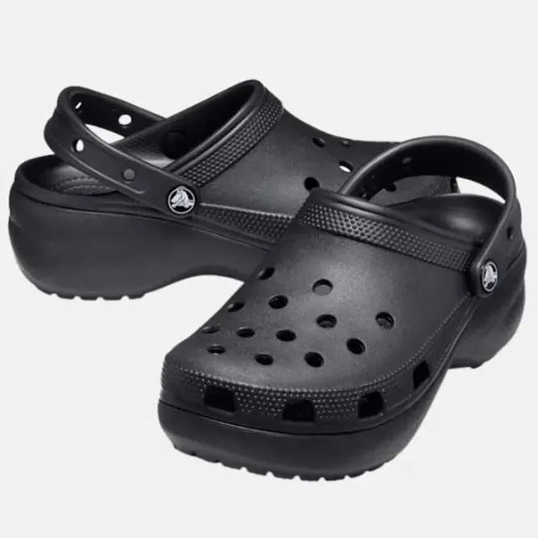 Saboți pentru femei Crocs Classic Platform Clog W 36 - 37/ Black photo 2