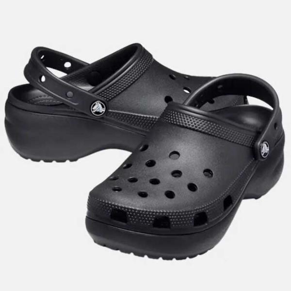 Saboți pentru femei Crocs Classic Platform Clog W 36 - 37/ Black photo 2