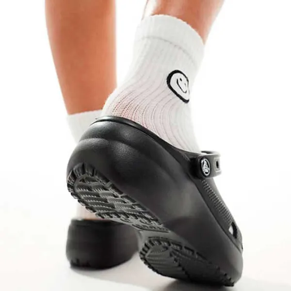 Saboți pentru femei Crocs Classic Platform Clog W 36 - 37/ Black photo 5