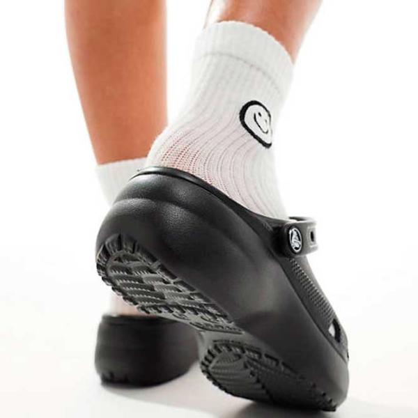 Saboți pentru femei Crocs Classic Platform Clog W 36 - 37/ Black photo 5