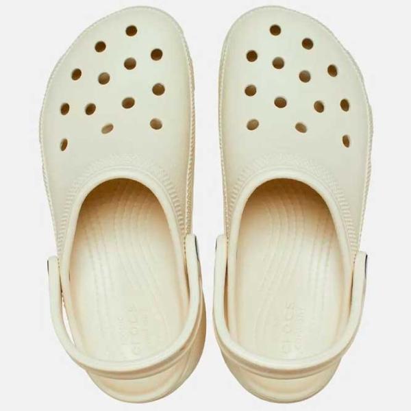 Сабо для женщин Crocs Classic Platform Clog W 41 - 42/ Слоновая кость photo 3