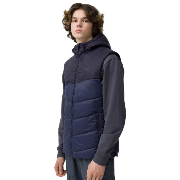 Vestă pentru bărbați 4F 4FSS23TDJAM083 XL/ Blue photo 3