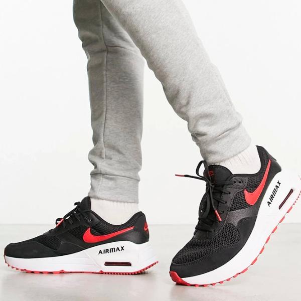 Adidași pentru bărbați Nike Sneaker Air Max Systm 42/ Black Red photo 9