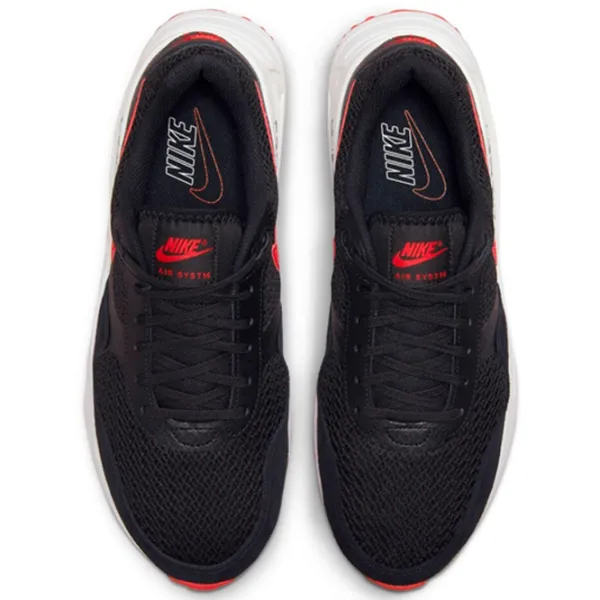 Кроссовки для мужчин Nike Sneaker Air Max Systm 47/ Чёрный Красный photo 4