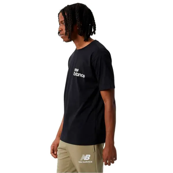 Футболка для мужчин New Balance Essentials Graphic I 100% хлопок/ Черный photo 3 Футболка для мужчин New Balance Essentials Graphic I 100% хлопок/ Черный photo 3