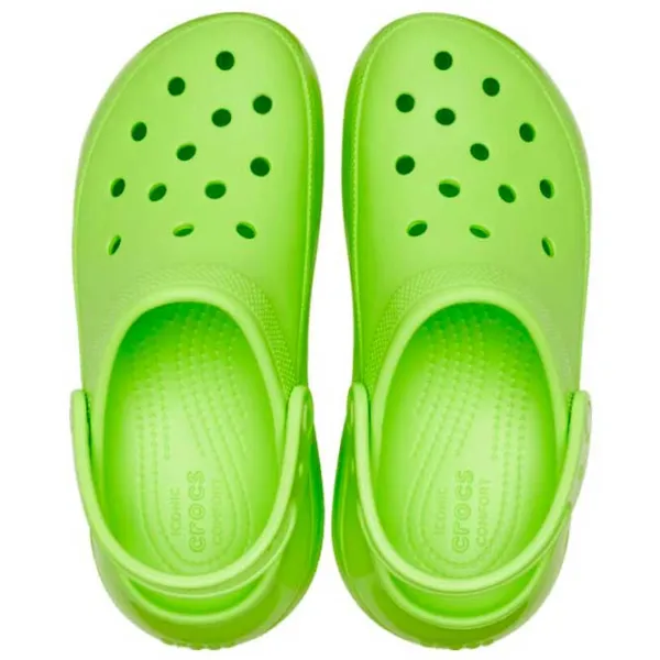 Saboți pentru femei Crocs Mega Crush Clog Lmd 39 - 40/ Bright Green photo 4