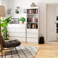 Dulap cu polițe Akord R60 3SZ2P 180 x 60 x 35/ LPAL/ White photo 3